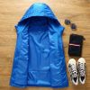 Large Size 6XL Spring And Summer New Bomber Jacket Men's Casual Solid Color Windbreaker Zipper Thin Section Hooded Men